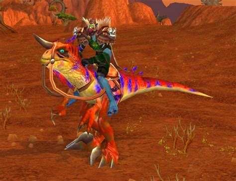 mottled blood raptor wow sod.